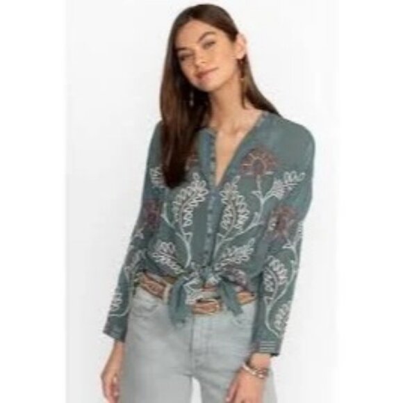 Johnny Was Slim Audrey Tunic Small - Picture 2 of 4